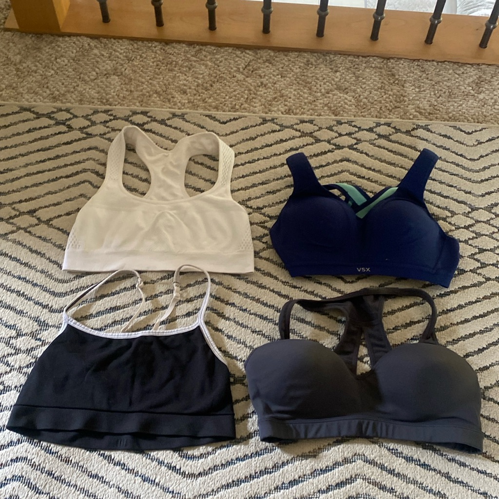 Set Of 4 Sports Bras